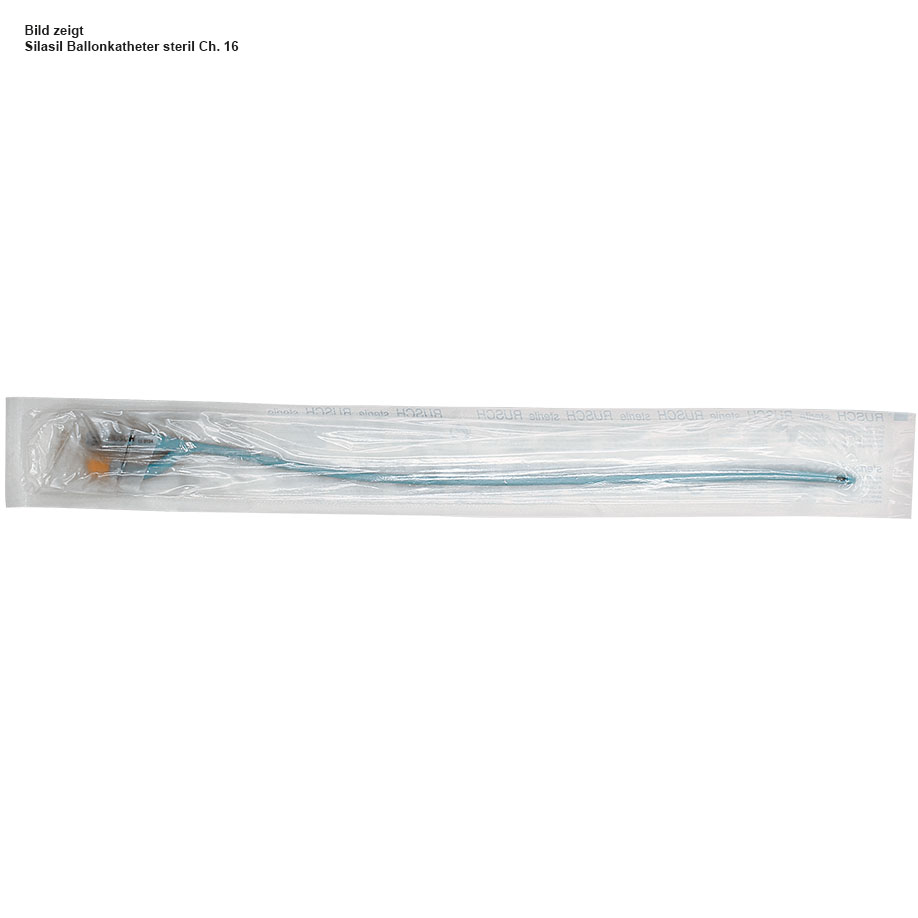 [U21556] Silasil Ballonkatheter steril Ch. 16 – 10 Stück