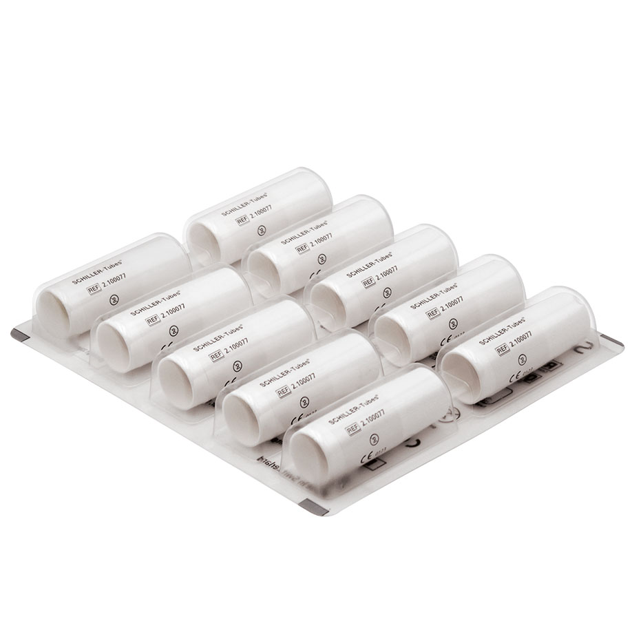 Kunststoff-Ersatzmundstücke f.Spirometer SP-150, SP-160, SP-250 (10 Stck.) (=2.100077)