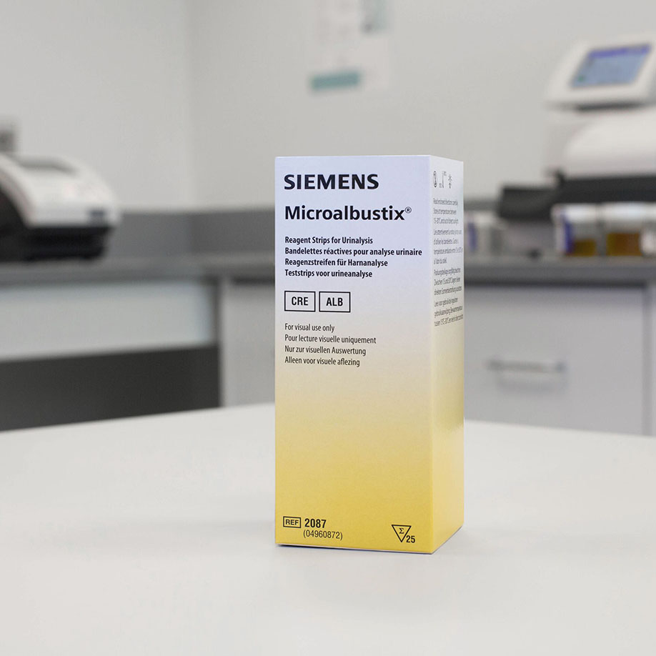 [U21720] Microalbustix Harnteststreifen (25 T.)