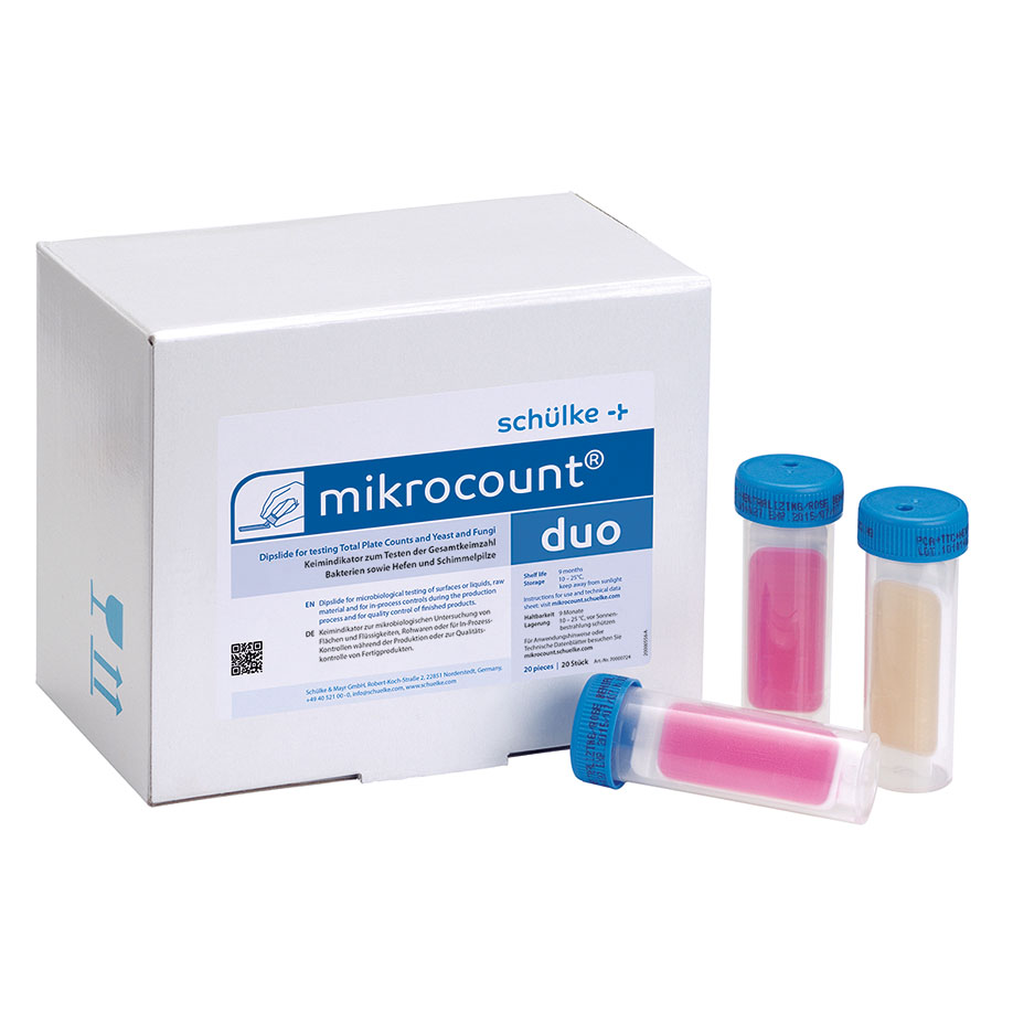 [U21858] mikrocount Keimindikatoren Typ duo (20 Stck.)