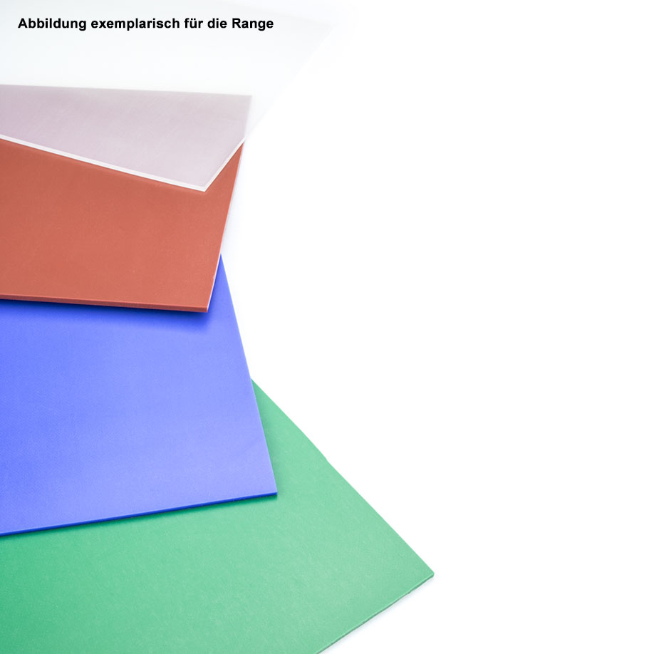 [U22082] Packtischlauflage aus Silikon, 1300 x 550 mm blau, Stärke 2 mm *Sonderanfertigung, keine Rückgabe!*