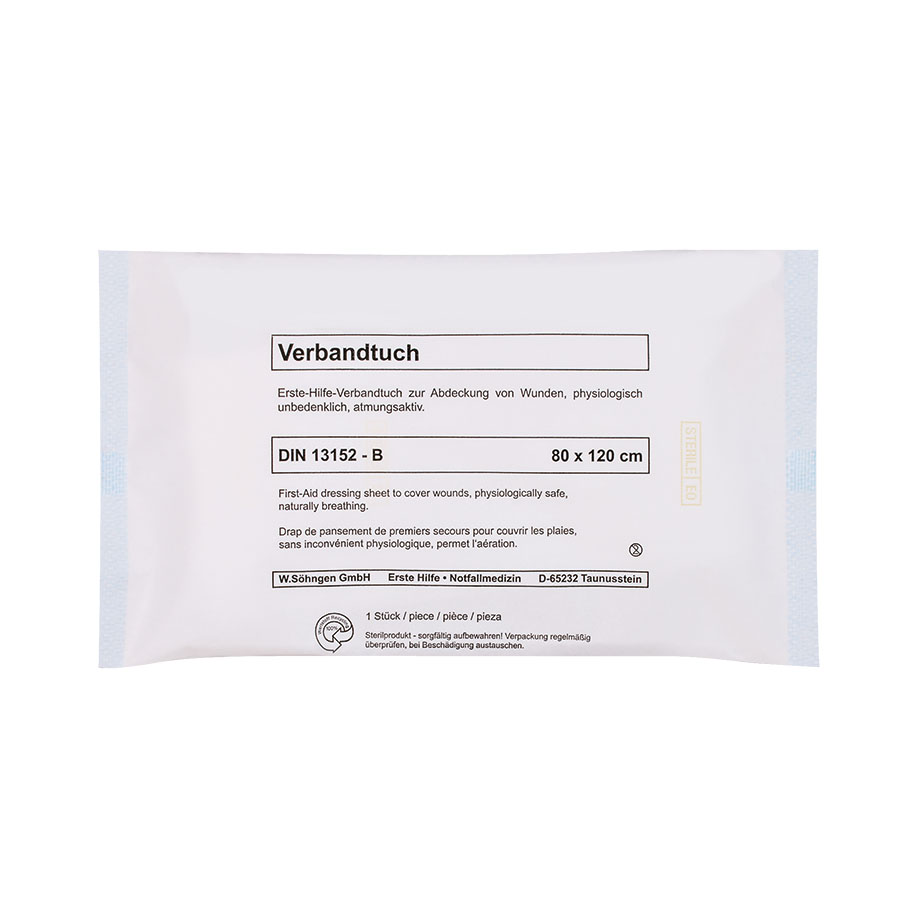 [U22284] Verbandtuch SO ca. 80 x 120 cm, steril