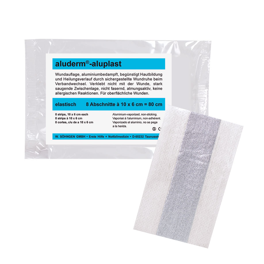 [U22387] aluderm-aluplast elastisch Verbandkasten-Set