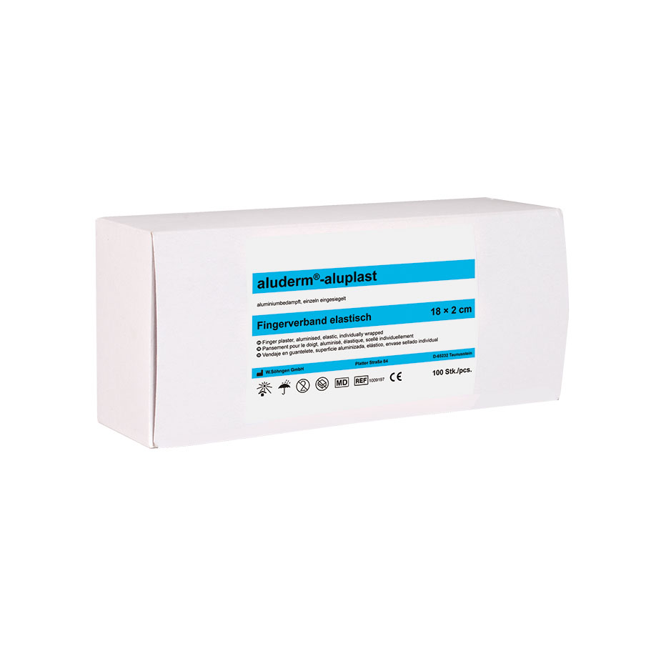 aluderm-aluplast Fingerverband elastisch ca. 18 x 2 cm (100 Stck.)