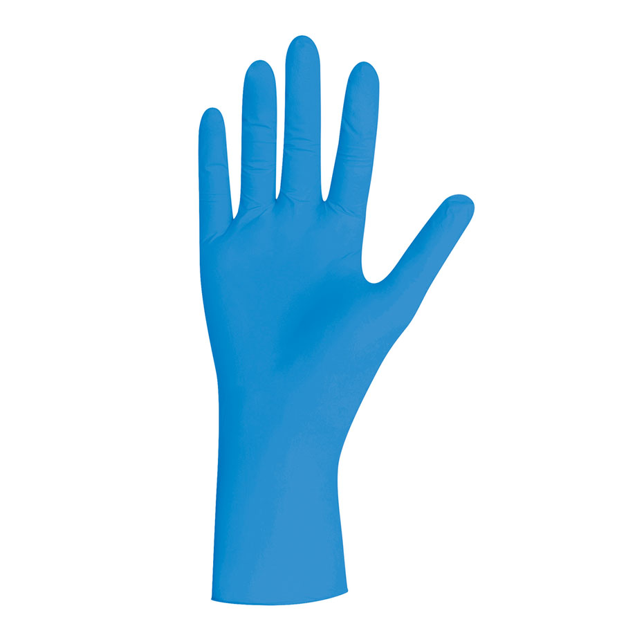 [U22693] Blue Pearl Nitril U.-Handschuhe Gr. XL unsteril puderfrei blau (100 Stck.)