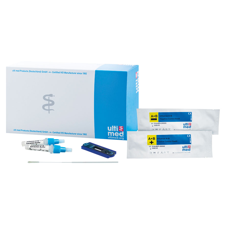 [U22796] Influenza A/B Antigen Schnelltest (20 T.)