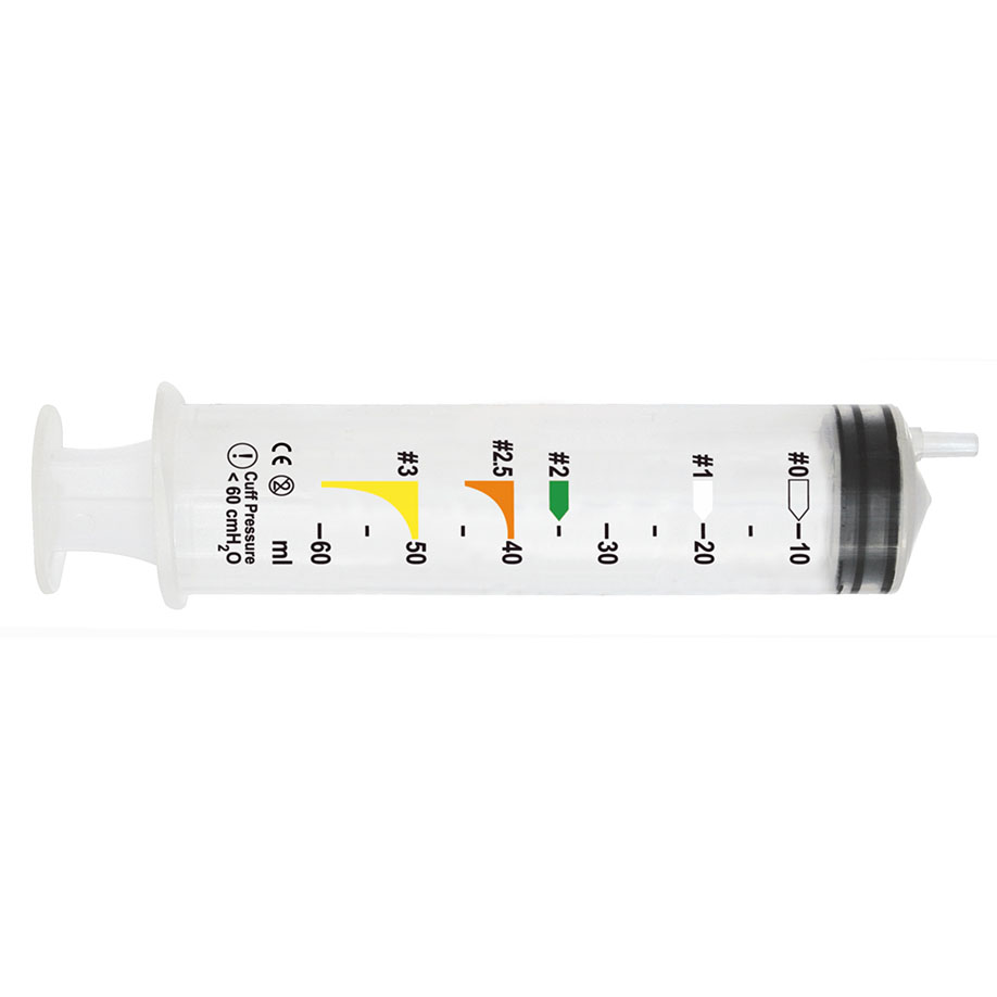Einmal-Spritze 60 ml Luer-Ansatz, farbcodiert – 10 Stück