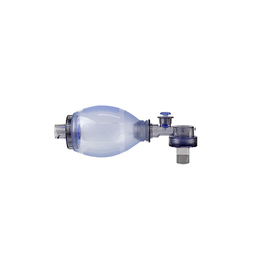[U22984] Silikon-Beatmungsbeutel für Kinder 450ml mit Druckbegrenzer 40 cm H2O