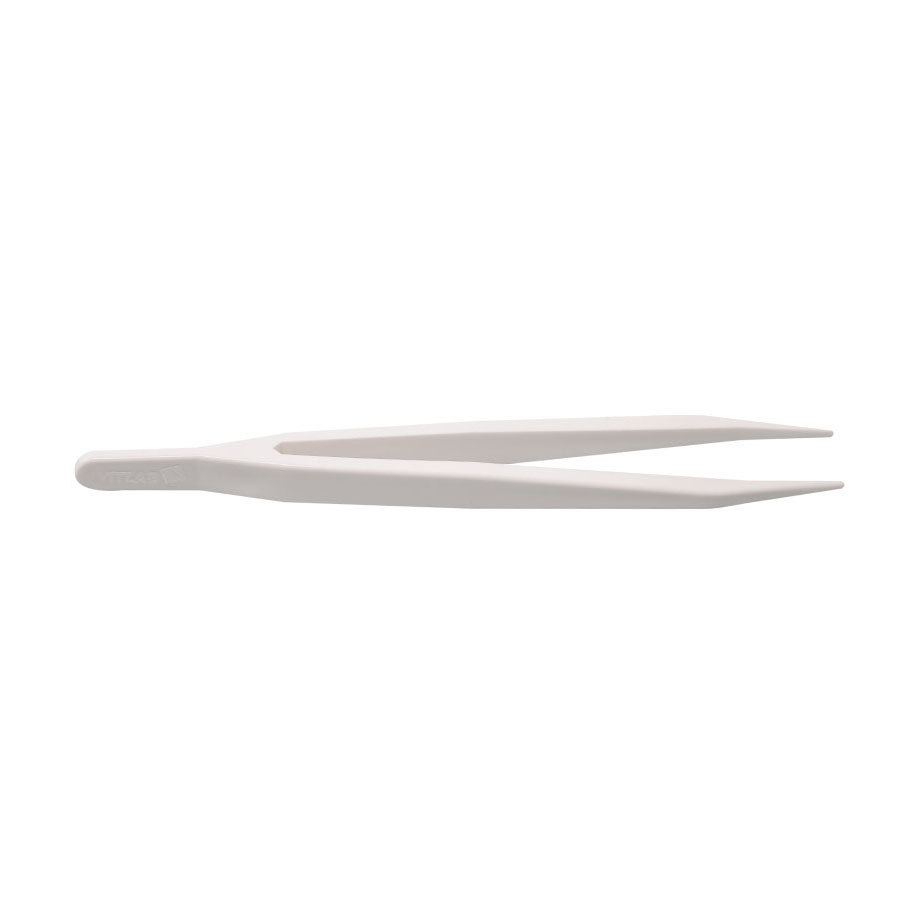[U23070] Pinzette, PMP, weiß, spitz, elastisch, Länge 145 mm – 10 Stück