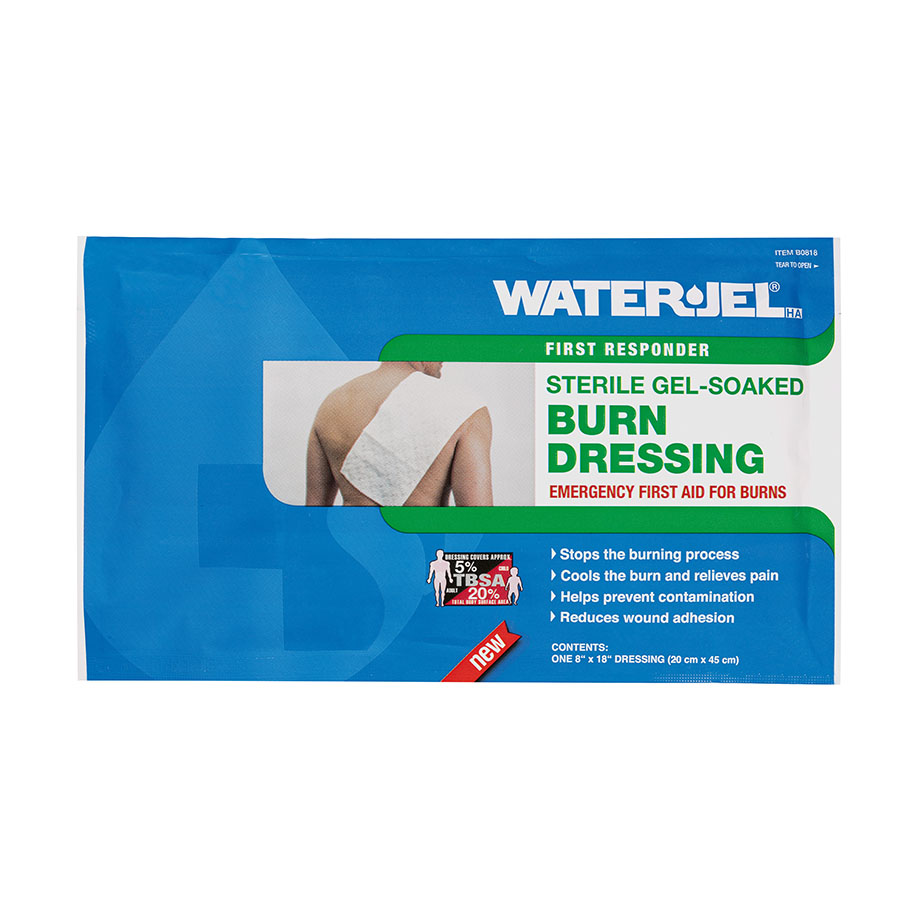 Water Jel HA First Responder Kompresse 20 x 45 cm, steril