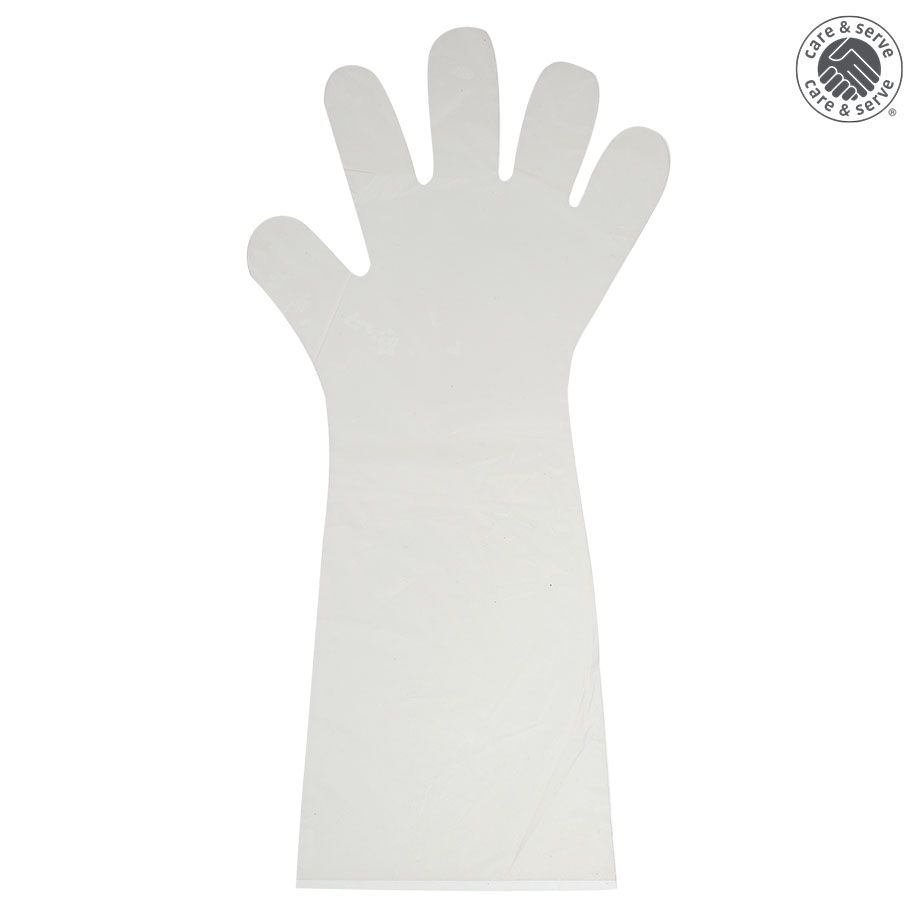 [U23355] wiroBEND PE-Handschuhe Standardgröße, ca. 53 cm lang (50 Stck.)