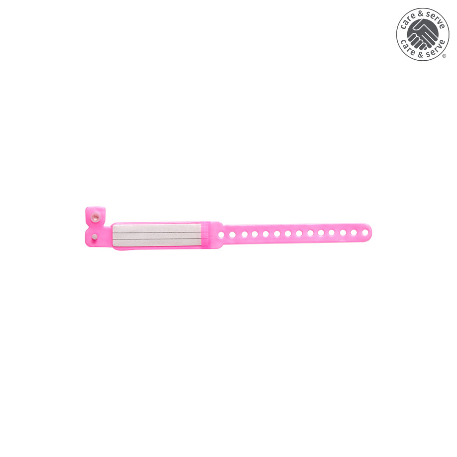 [U23373] wiroTINY IDENT Kinder Patientennamensbänder rosa (250 Stck.)
