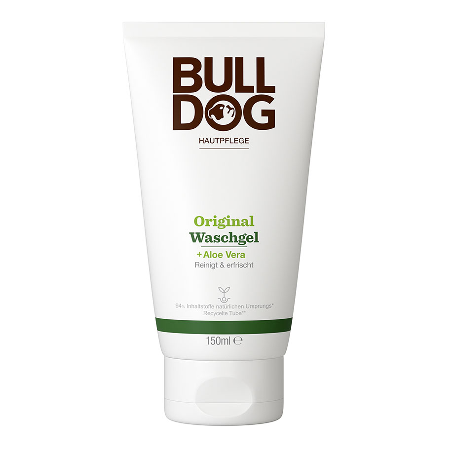 BULLDOG Original Waschgel 150 ml  Karton = 4 Tuben