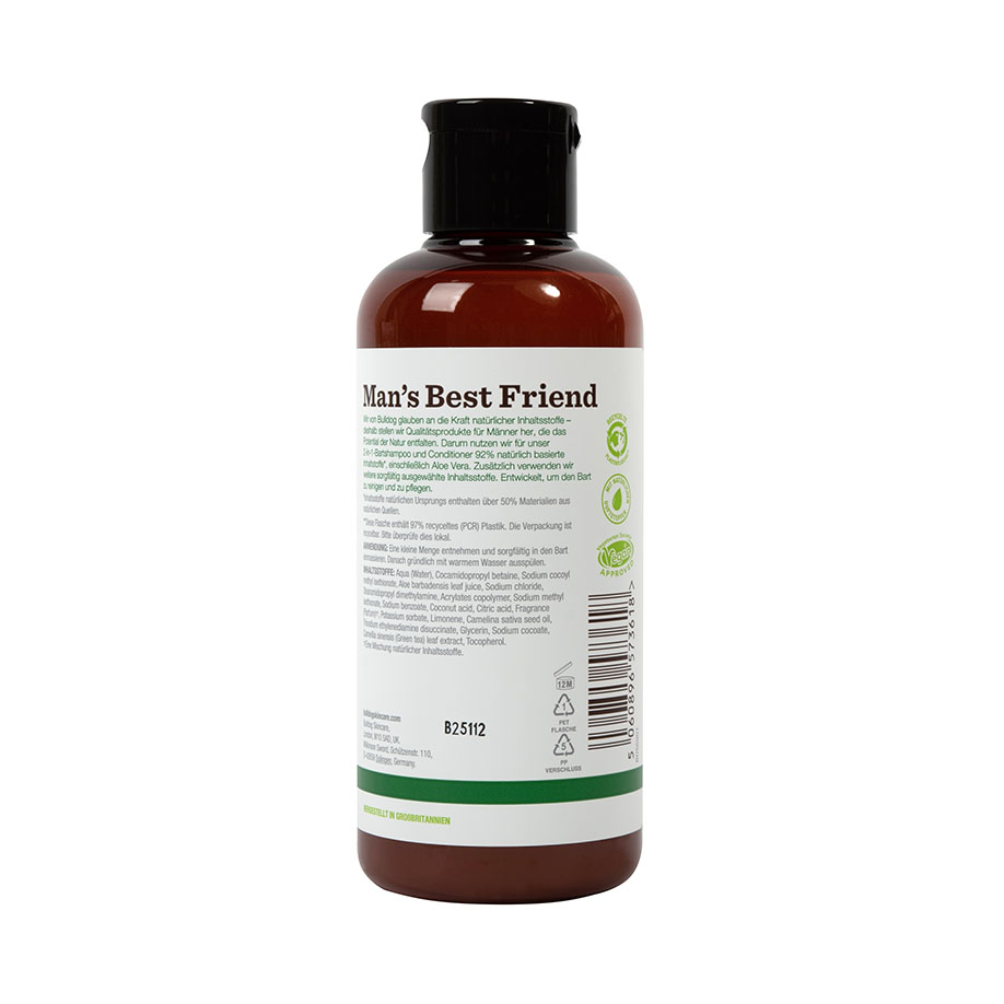 [U23430] Original Bartshampoo & Conditioner BULLDOG 200 ml Karton = 4 Fl. (=X302316902)