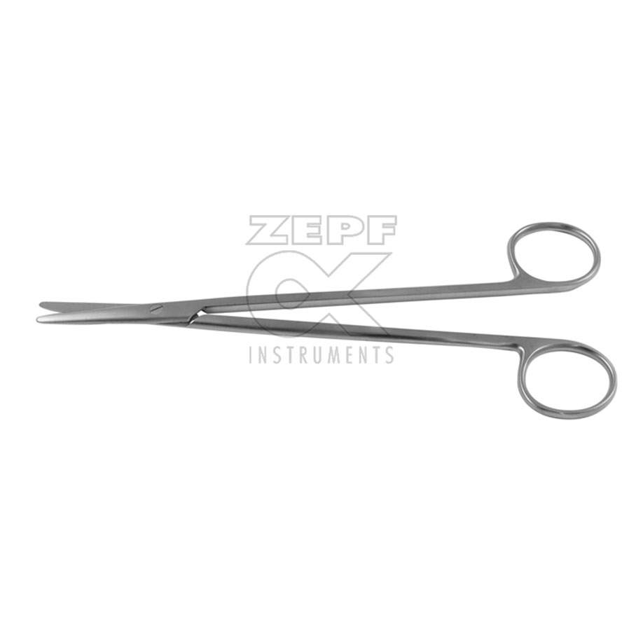 [U23504] METZENBAUM Präparierschere, stumpf/stumpf, 14,5 cm, TC-Ausführung