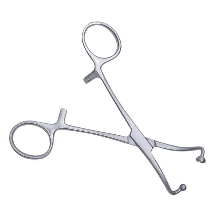 [U23625] Tuchklemme Kugel und Schale 11 cm