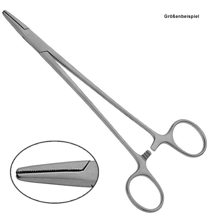 [U23678] MAYO-HEGAR Nadelhalter, gerade, 16 cm