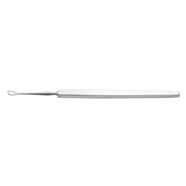 [U23771] Langenbeck Ohrkürette stumpf, 13,5 cm