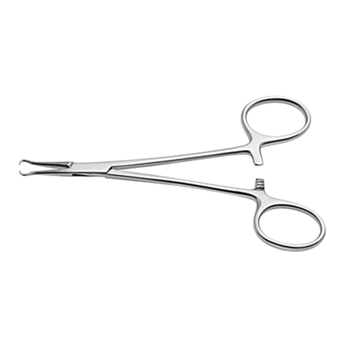 [U23804] Fass Zange für Glans und Vorhaut, 12,5 cm, Ring-Ø 4,8 mm
