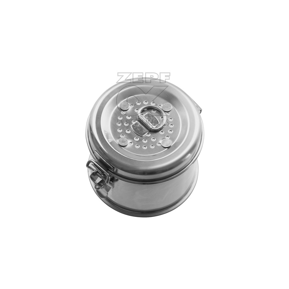[U23894] Konrich Sterilisiertrommel 150 x 130 mm mit Filter