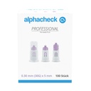 alphacheck professional Pen-Nadeln PLUS 30 G x 5 mm (100 Stck.)