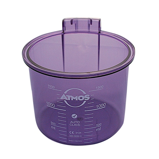 DDS-Sekretbehälter, Kunststoff, 1,5 Ltr. autoklavierbar