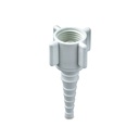 Schlauchadapter 4, 6, 8 mm, Kunststoff UNF 9/16""