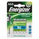 Energizer NiMH Akkumulatoren Extreme Micro AAA HR03, 1,2 V (2er-Pack) 800 mAh