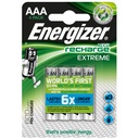 Energizer NiMH Akkumulatoren Extreme Micro AAA HR03 1,2 V (4er-Pack) #E300624405# 800 mAh (=E300186000)