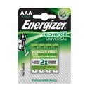 Energizer NiMH Akkumulatoren Universal Micro AAA HR03 1,2 V (4er-Pack) 500 mAh #E301375704#