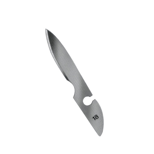 BAYHA Einmal-Skalpellklingen Fig. 18, steril VE =  1 Gros (12 Dtzd.)