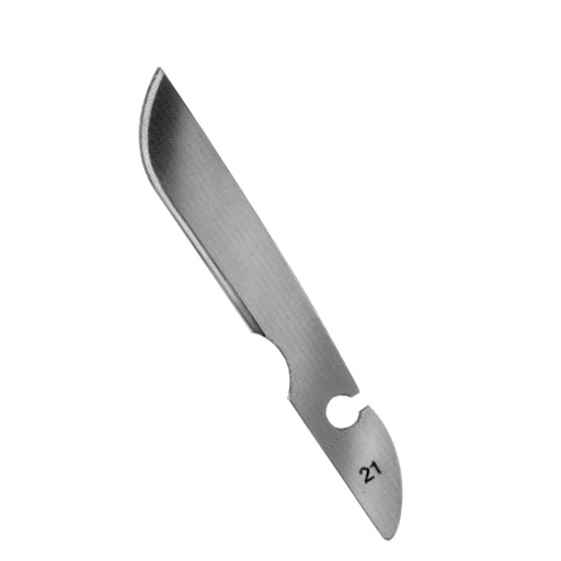 BAYHA Einmal-Skalpellklingen Fig. 21, steril VE =  1 Gros (12 Dtzd.)