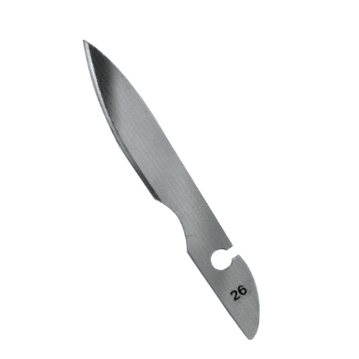 BAYHA Einmal-Skalpellklingen Fig. 26, steril VE =  1 Gros (12 Dtzd.)