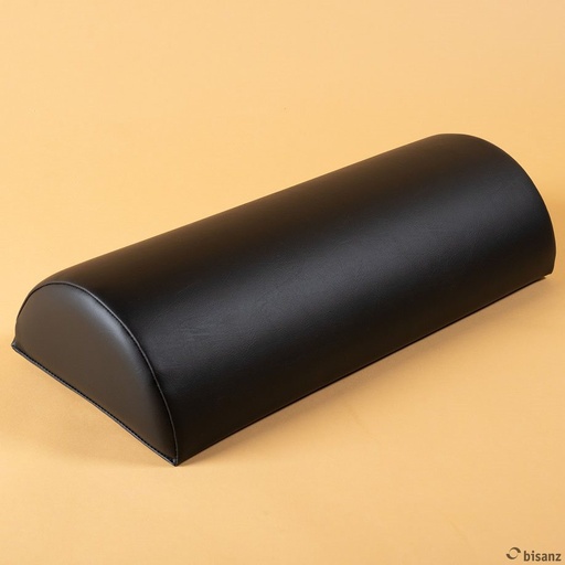 Halbrolle für Fußlagerung  50 x 22 x 11 cm Kunstleder, schwarz