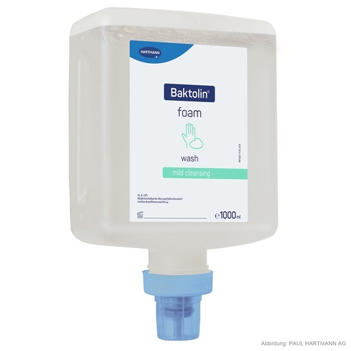 Baktolin foam CleanSafe 1000 ml Waschlotion Flasche mit vormontierter Dosierpumpe