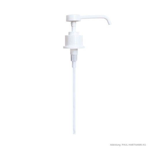 Einmalpumpe mit langem Auslauf für BODE Eurospender Safety plus 1000 ml