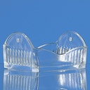 Einsatz für Färbetrog Nr. 472200, Natron-Kalk-Glas, für 10 Objektträger – 10 Stück