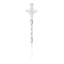 PD-Tips II, lose, unsteril, 0,5 ml, Kolben PE-HD, Zylinder PP – 100 Stück