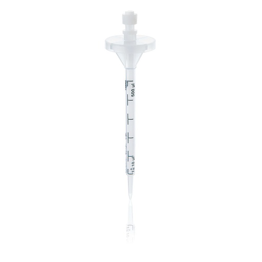 PD-Tips II, lose, unsteril, 0,5 ml, Kolben PE-HD, Zylinder PP – 100 Stück
