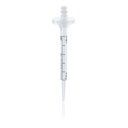 PD-Tips II, lose, unsteril, 1,25 ml, Kolben PE-HD, Zylinder PP – 100 Stück
