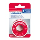 Leukoplast Rollenpflaster im Schutzring m. Eurolasche 5,0 m x 1,25 cm hautfarben – 12 Rollen