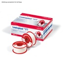 Leukoplast hospital Rollenpflaster ohne Schutzring, 9,2 m x 5,00 cm, weiß – 6 Rollen
