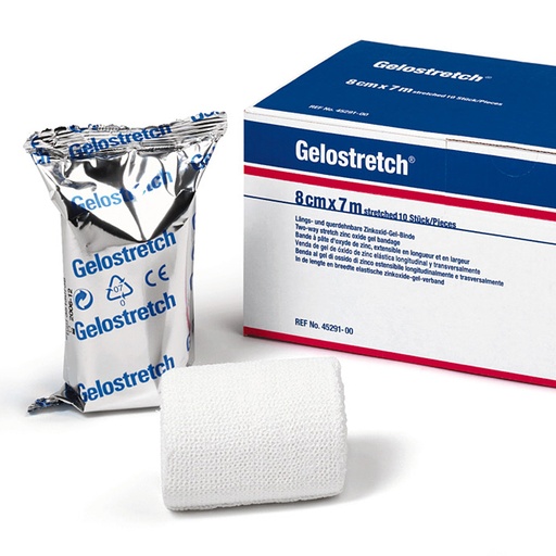Gelostretch Zink-Gel-Binde, 7 m x 10 cm – 10 Binden