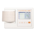 Cardioline Ruhe-EKG ECG100L 5""-Touchscreen-Farbdisplay, tragbar