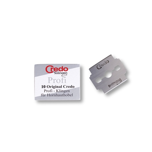 Credo Profi-Klingen extra scharf für Hornhauthobel (10 Stck.)