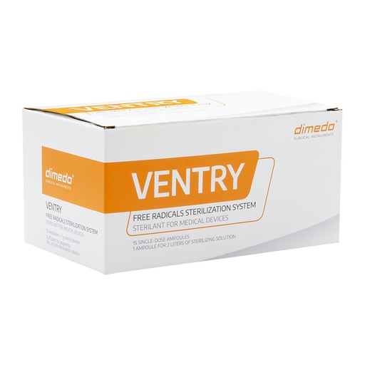 VENTRY Sterilisationsmittel für die Kaltsterilisation (15 Ampullen)