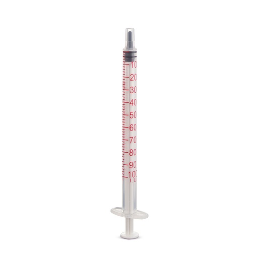 DISPOMED-Einmal-Spritzen 1 ml Insulin, U-100 ohne Kanüle (100 Stck.)