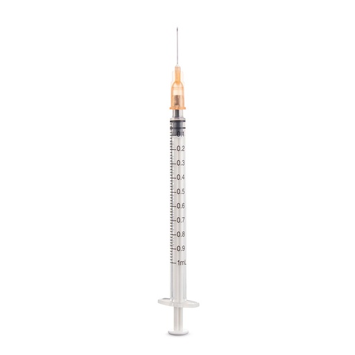 DISPOMED-Einmal-Spritzen 1 ml Tuberkulin mit Kanüle 0,50 x 16 mm (100 Stck.)
