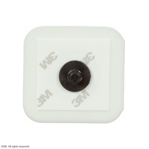3M Monitoring Elektroden Schaumstoff 4 x 3,3 cm röntgentransparent – 20 Beutel, je 50 Stück
