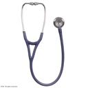 Littmann Cardiology IV Diagnostic Stethoskop, mit Edelstahl-Bruststück, mitternachtsblauer Schlauch mit Satin-Oberfläche